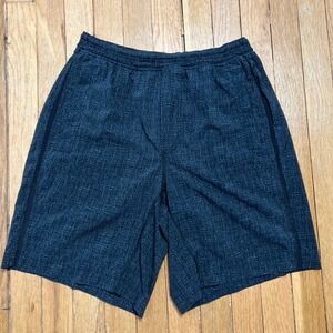 Lululemon Pace Breaker Shorts 9" Lined Pockets Gym Black Men's Size‎ Medium